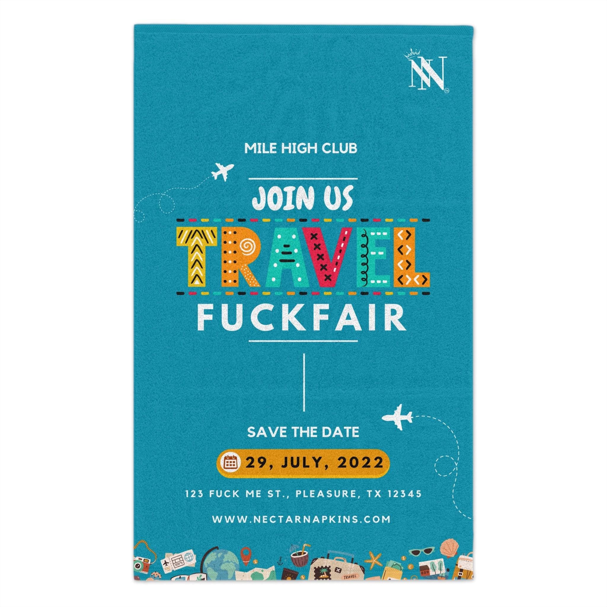 Mile High Club | Mix & Match Soft Fun-Flirty Lovers’ Towels