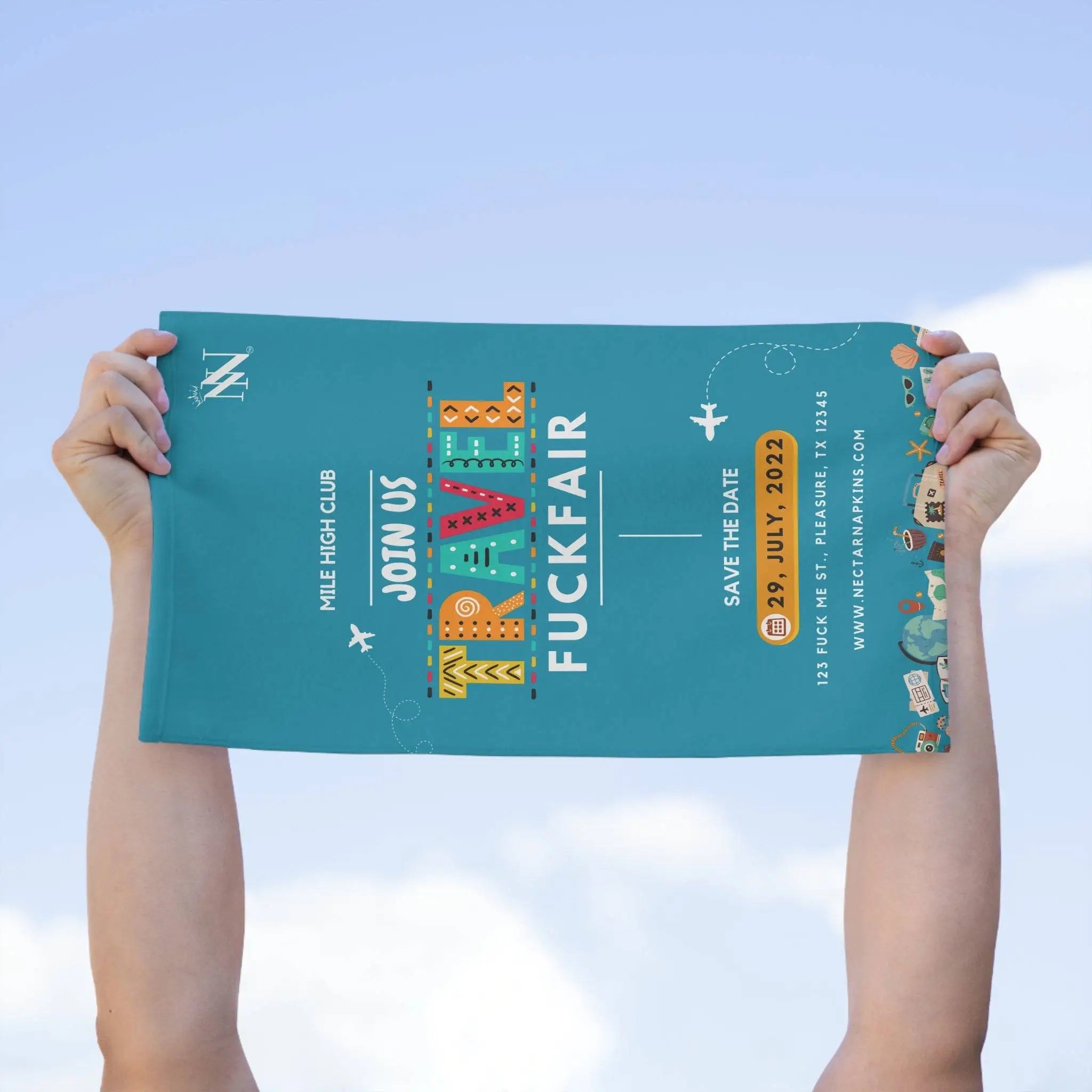 Mile High Club | Mix & Match Soft Fun-Flirty Lovers’ Towels
