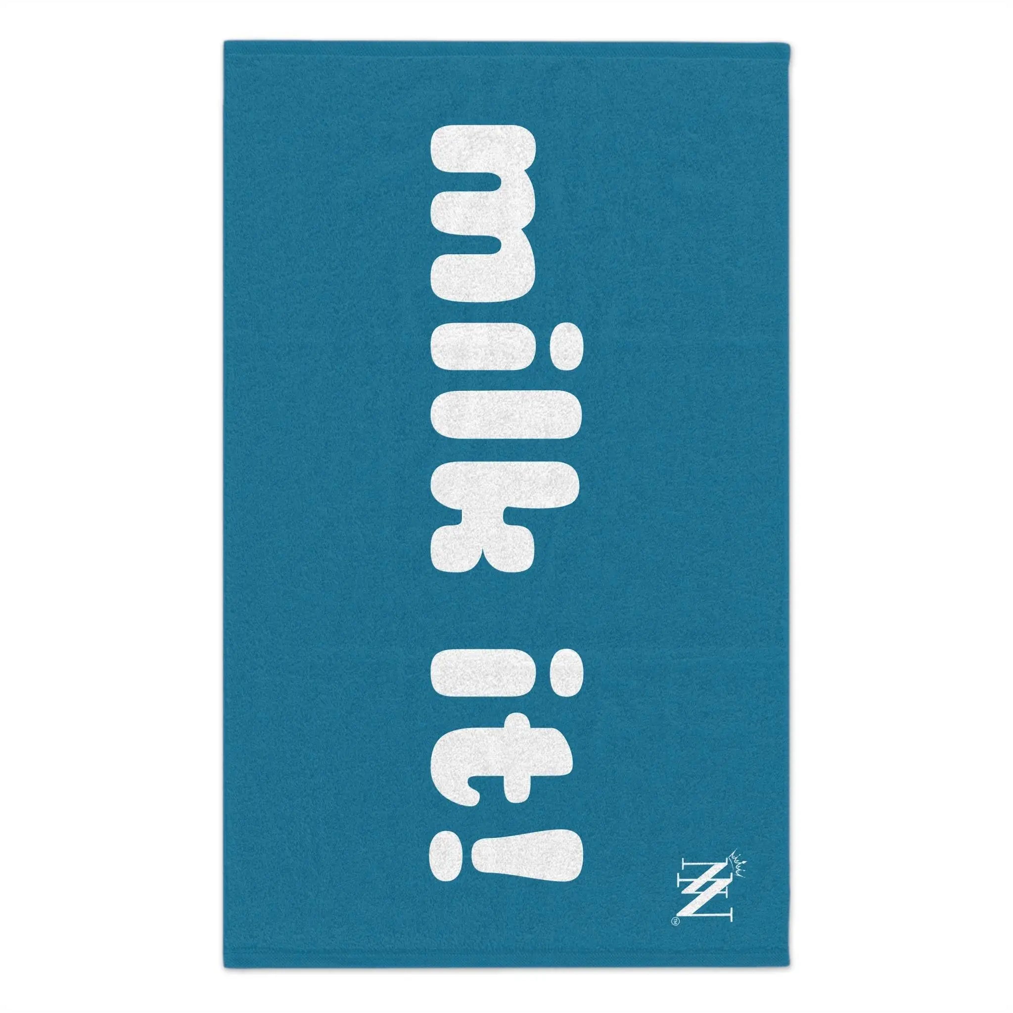 Milk It! Blue Mix & Match Soft Sex Towels | Flirty Lovers’ Gifts