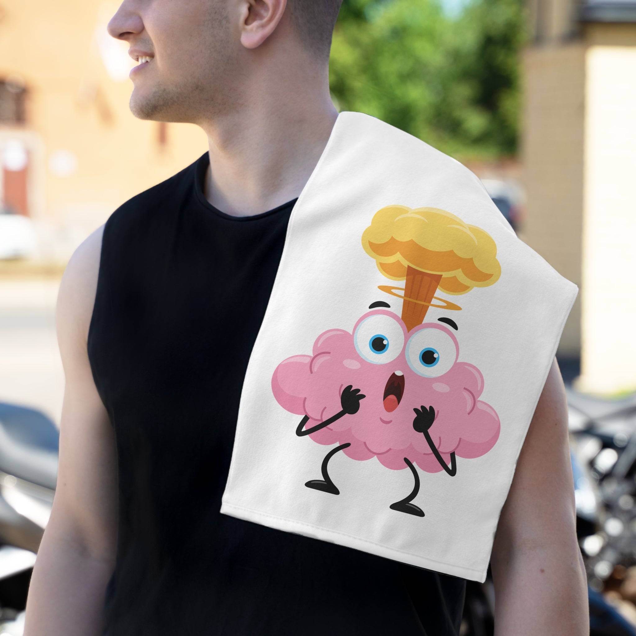 Mind Blowing Brain | Mix & Match Soft Fun-Flirty Lovers’ Towels