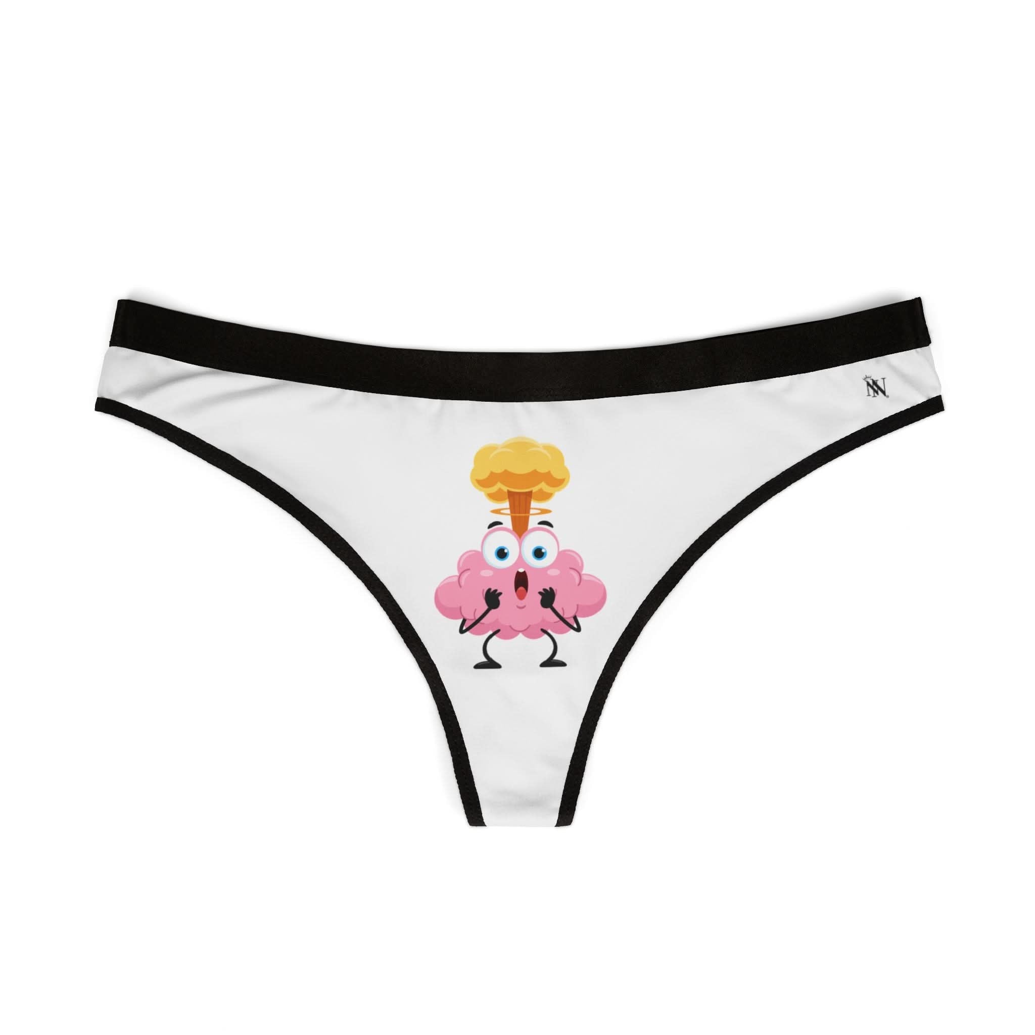 Mind Blowing Brain | Mix & Match Women’s Fun-Flirty Lovers’ Thongs