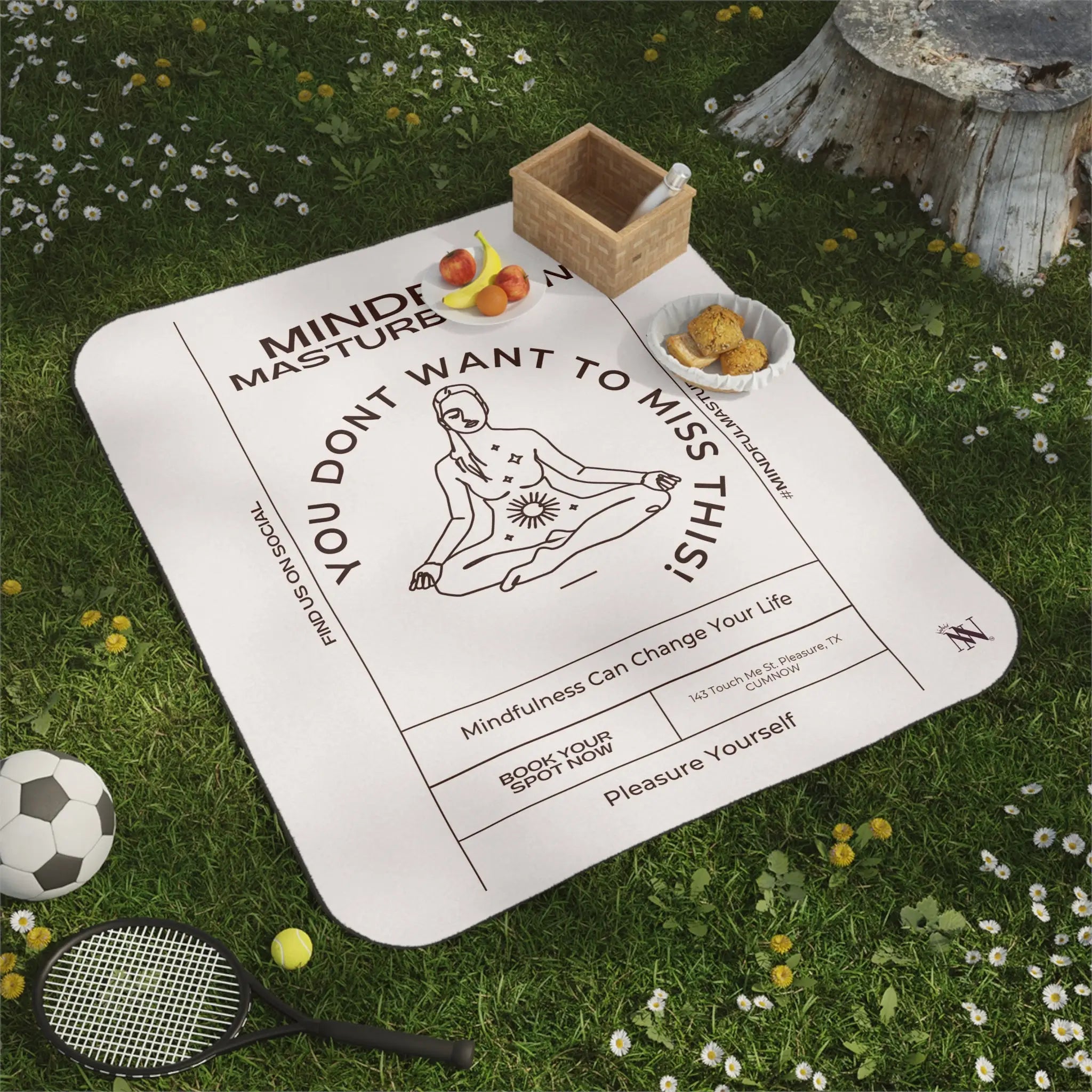 Mindful Masturbation | Mix Match Fun-Flirty Lovers’ Water-Resistant Blankets