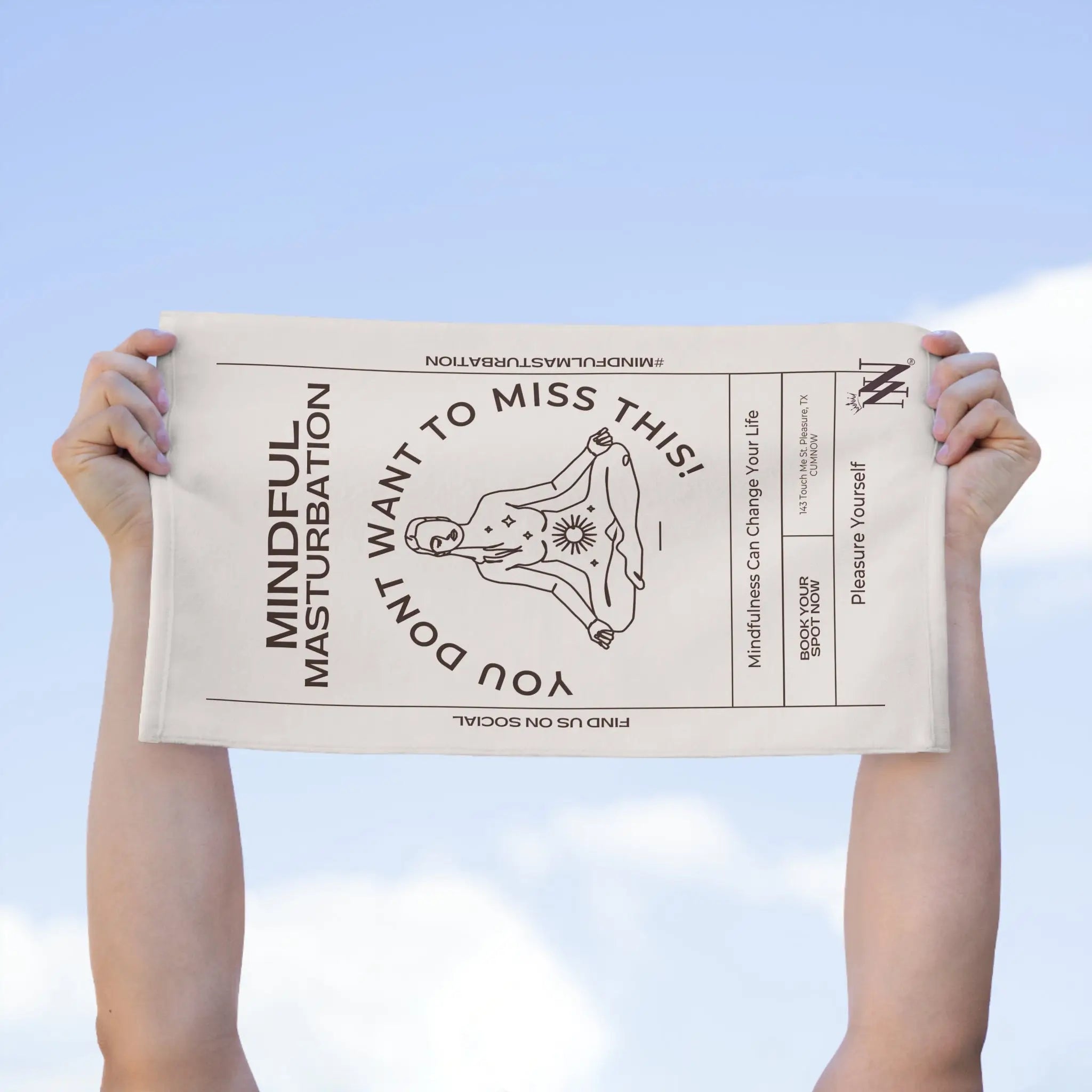 Mindful Masturbation | Mix & Match Soft Fun-Flirty Lovers’ Towels