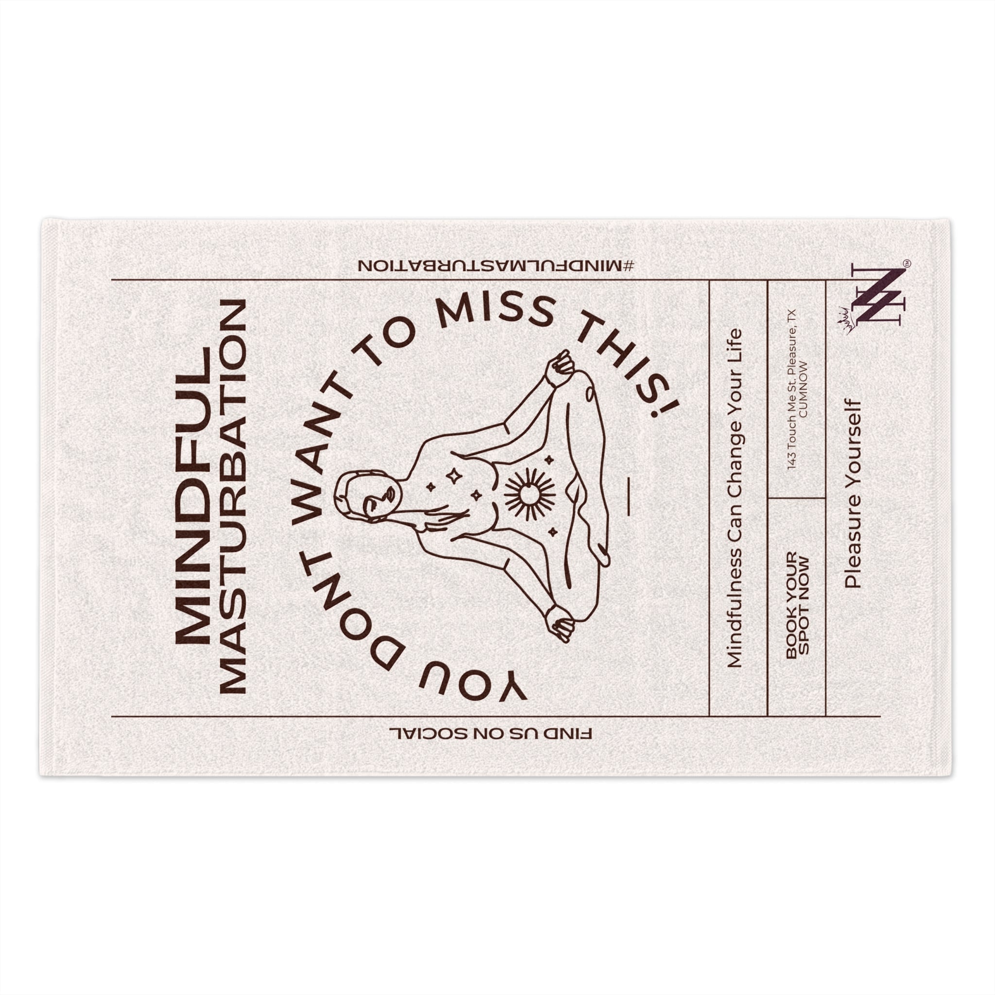 Mindful Masturbation | Mix & Match Soft Fun-Flirty Lovers’ Towels