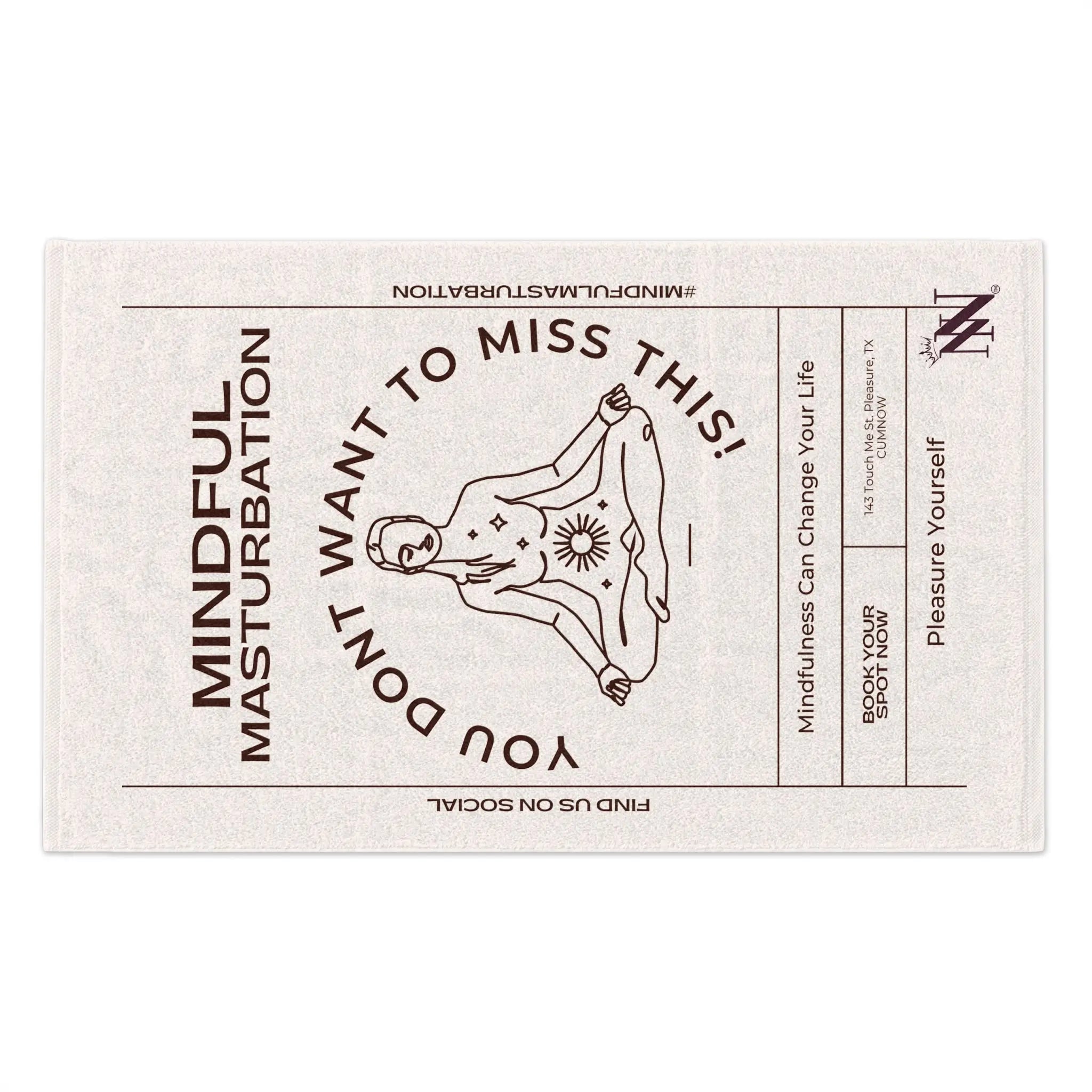 Mindful Masturbation | Mix & Match Soft Fun-Flirty Lovers’ Towels