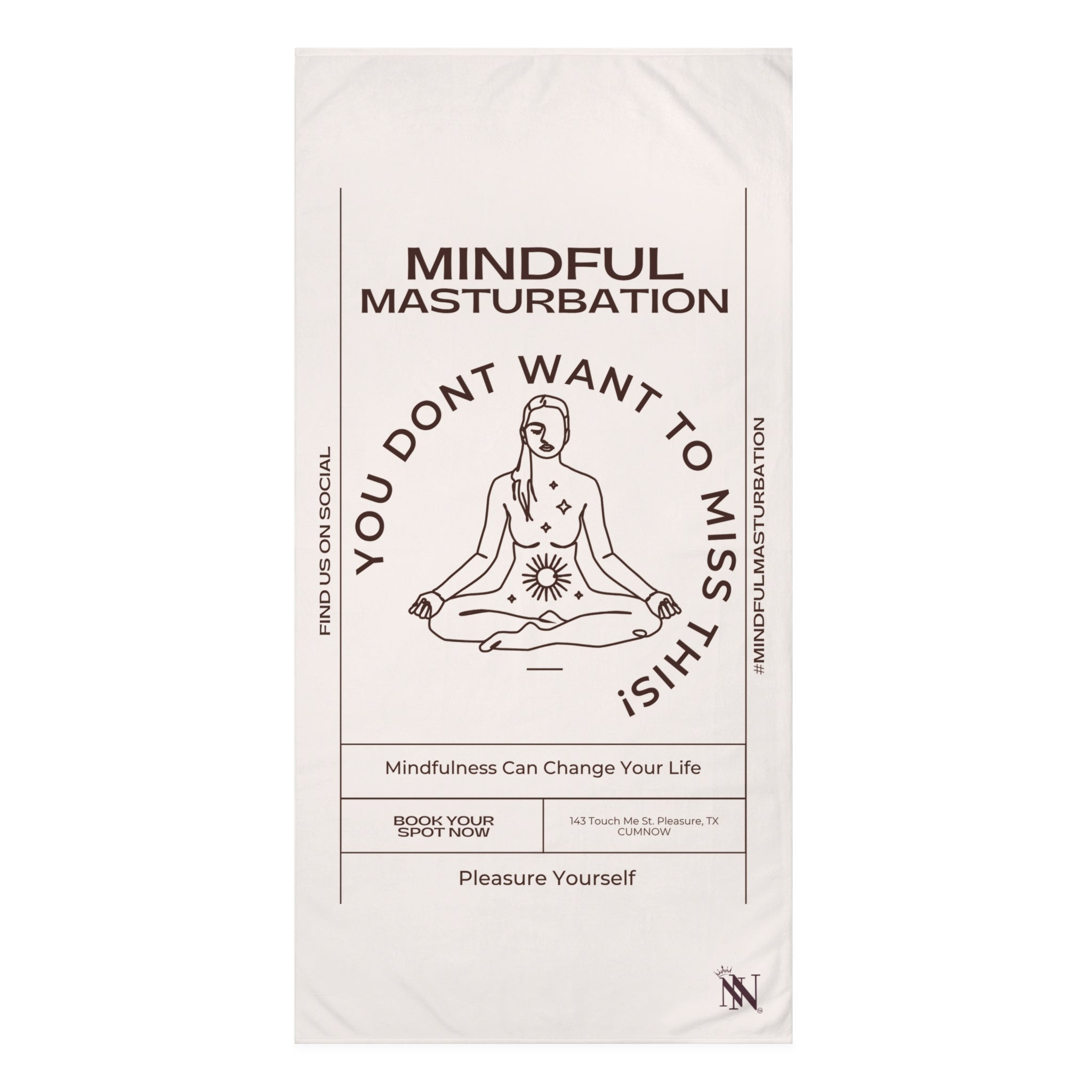 Mindful Masturbation | Mix & Match XL Fun-Flirty Lovers’ Towels