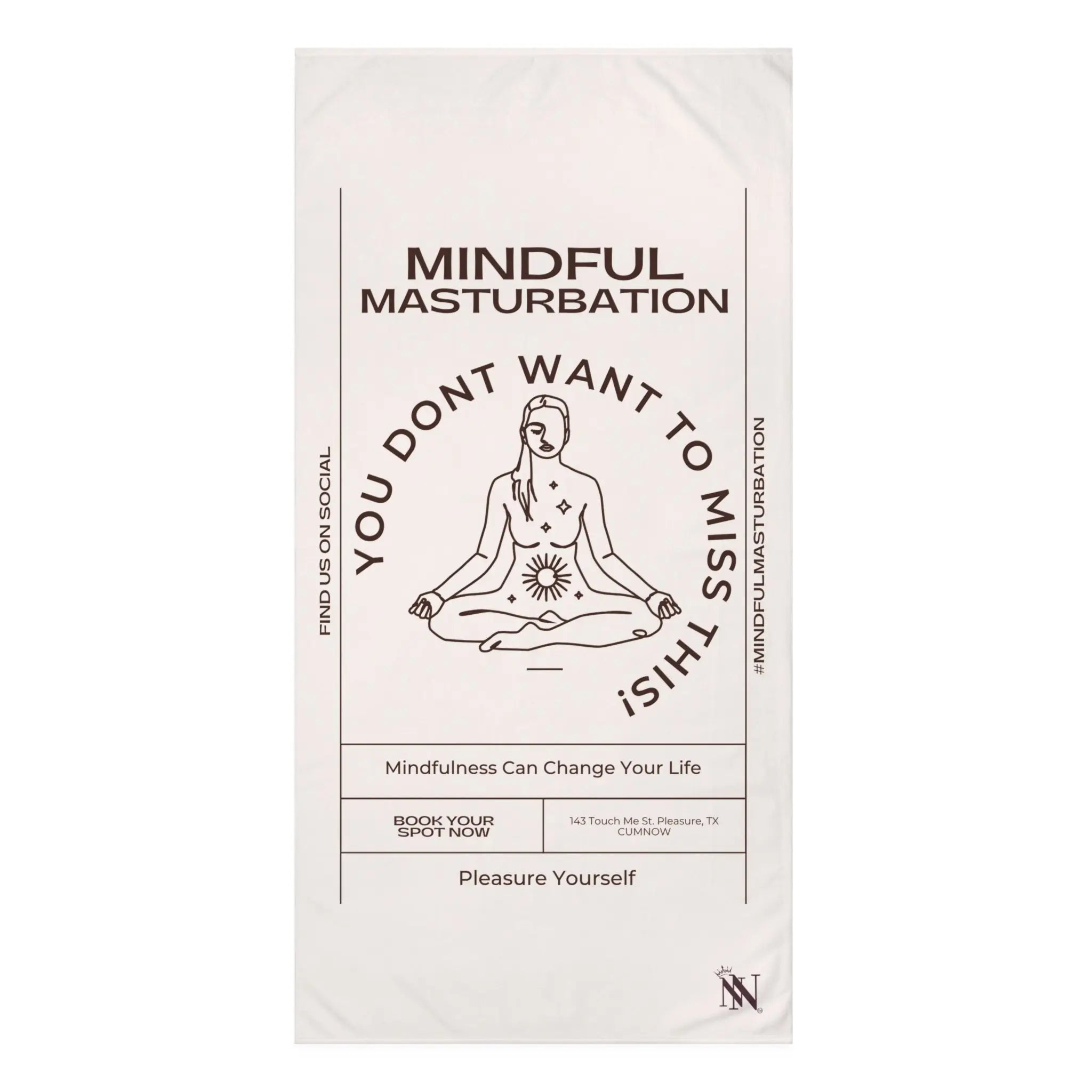 Mindful Masturbation | Mix & Match XL Fun-Flirty Lovers’ Towels