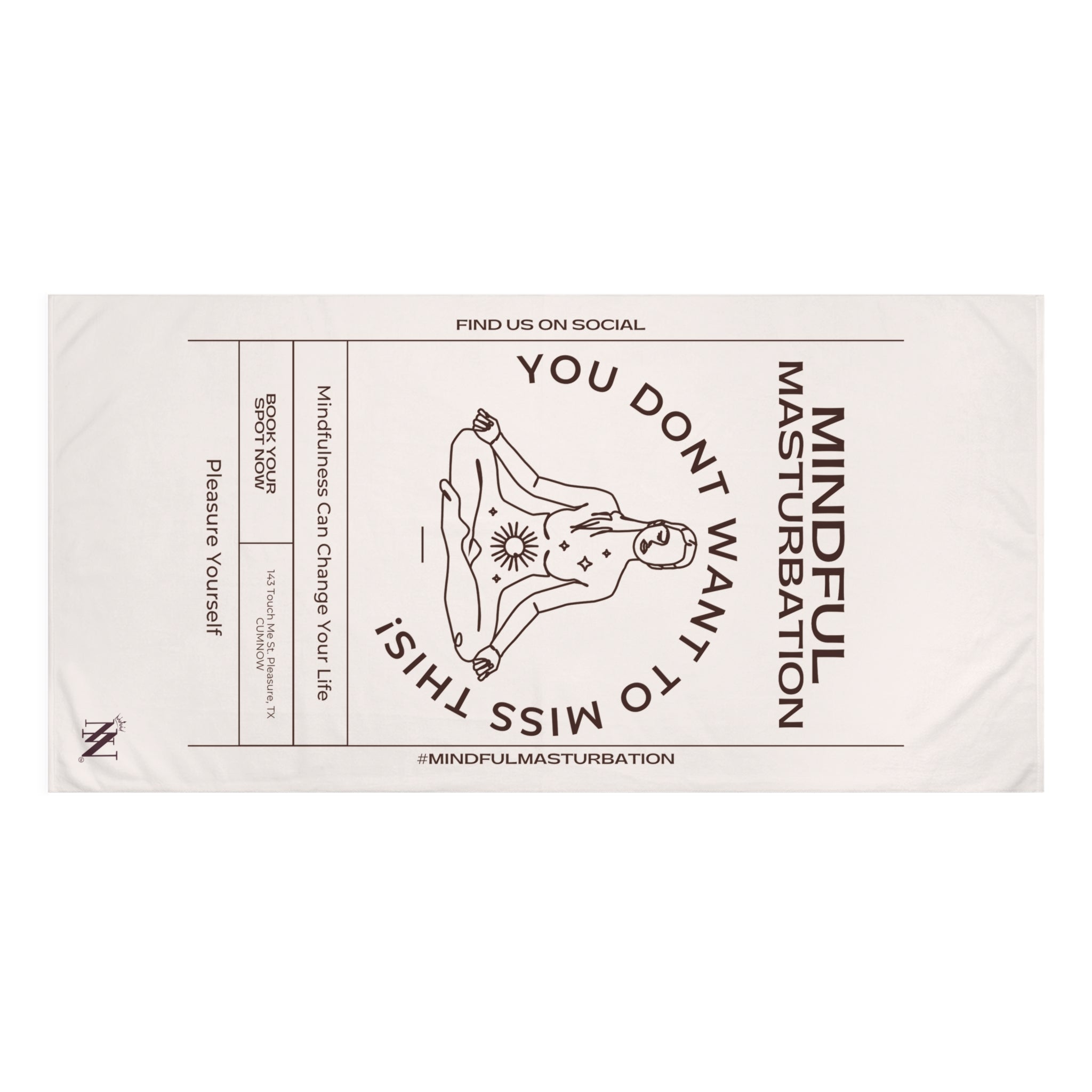 Mindful Masturbation | Mix & Match XL Fun-Flirty Lovers’ Towels