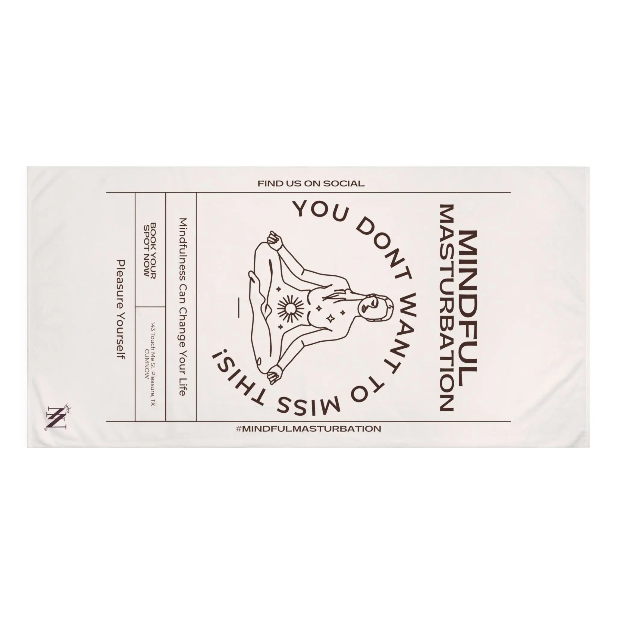Mindful Masturbation | Mix & Match XL Fun-Flirty Lovers’ Towels