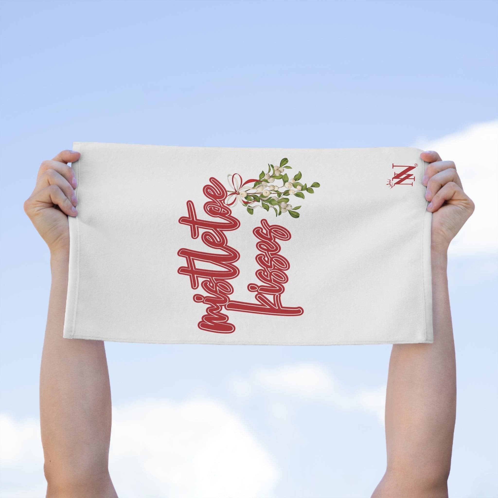 Mistletoe Kisses | Christmas Mix & Match Fun-Flirty Lovers’ Towels