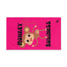 Monkey Business Signature Pink | Mix & Match Original Fun-Flirty Lovers’ Towels