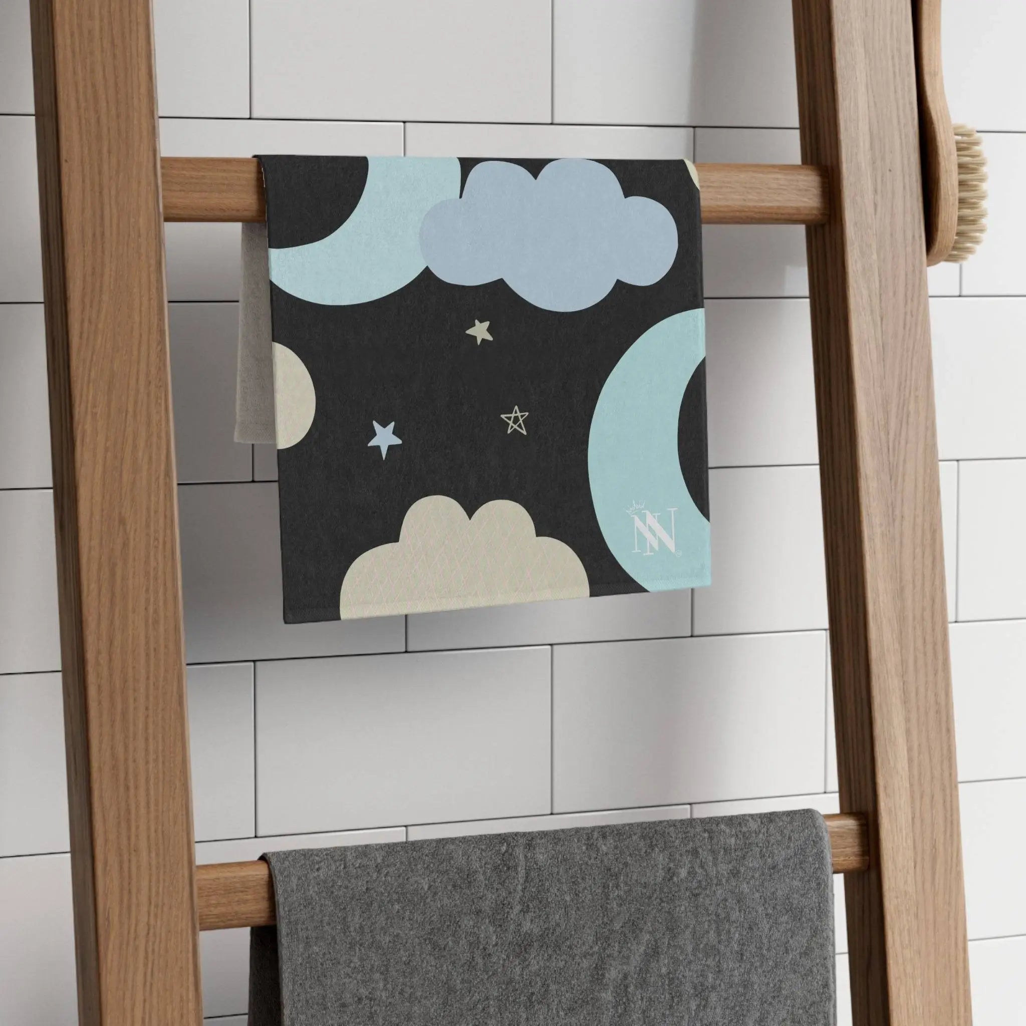 Moon Stars Adult Burp Rag | Mix & Match Soft Fun-Flirty Lovers’ Towels