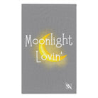 Moonlight Lovin’ Grey | Mix & Match Soft Fun-Flirty Lovers’ Towels