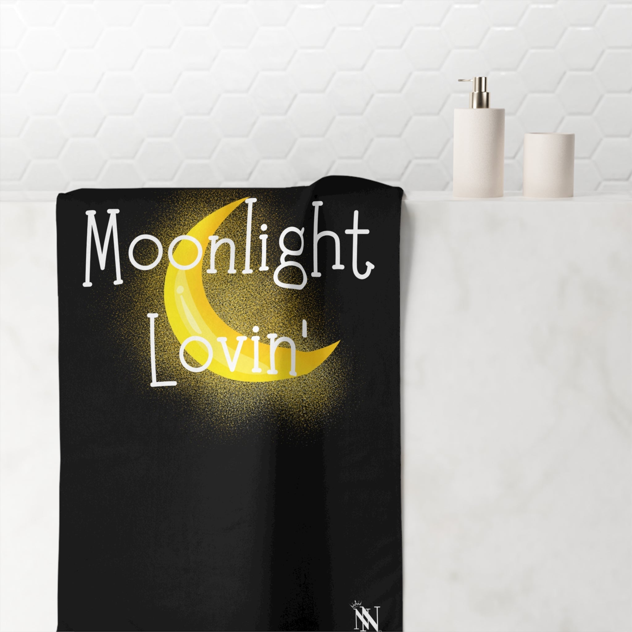 Moonlight Lovin’ | Mix & Match Naughty XL Fun-Flirty Lovers’ Towels