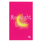 Moonlight Lovin’ Pink | Mix & Match Soft Fun-Flirty Lovers’ Towels