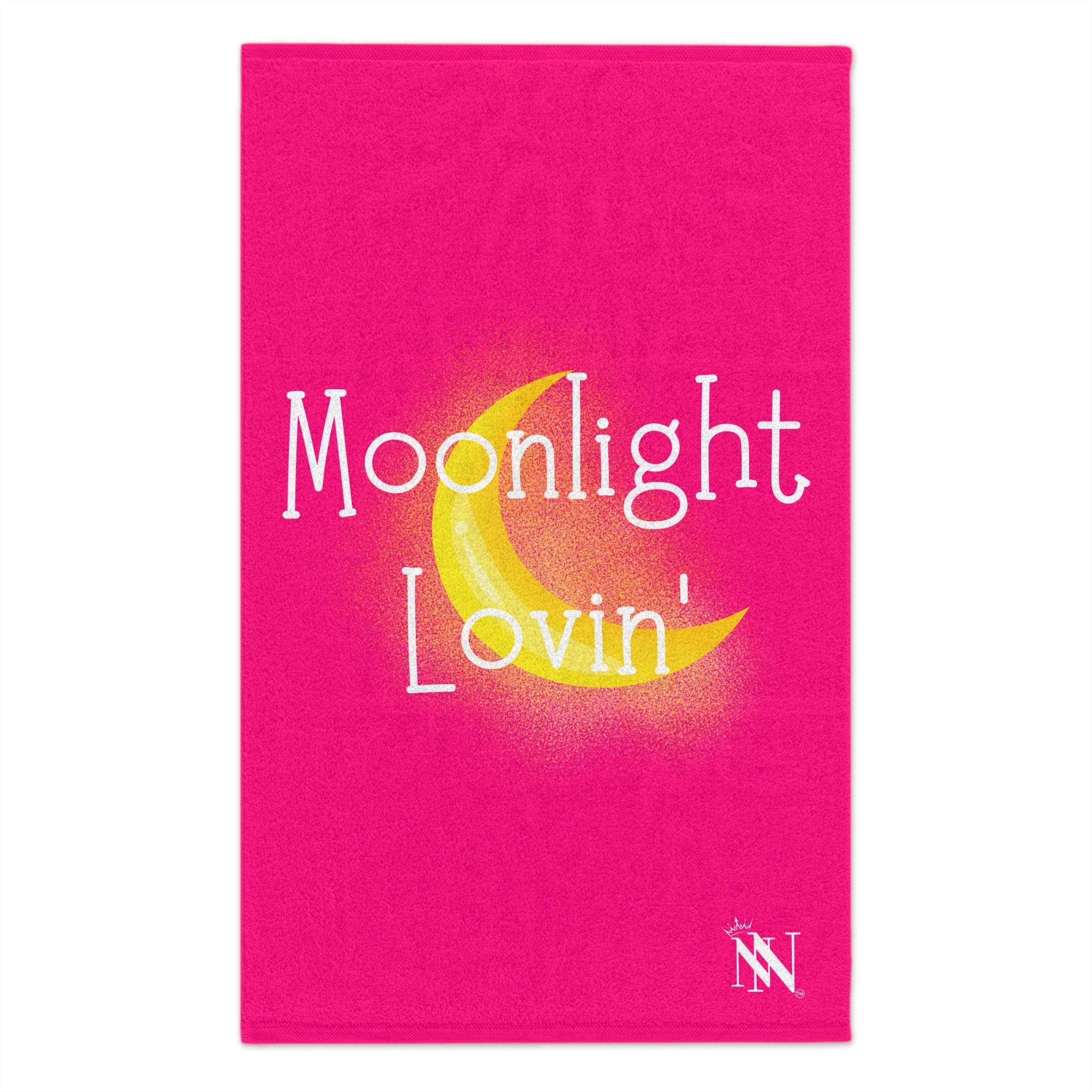 Moonlight Lovin’ Pink | Mix & Match Soft Fun-Flirty Lovers’ Towels