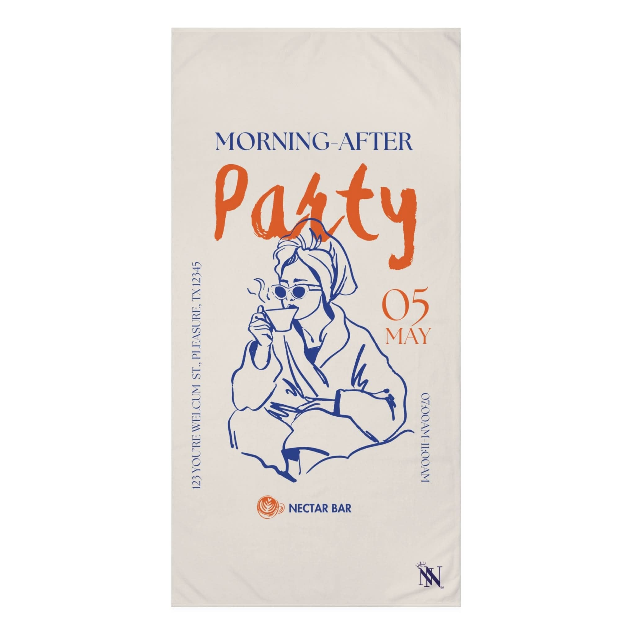 Morning After Party | Mix & Match Naughty XL Fun-Flirty Lovers’ Towels