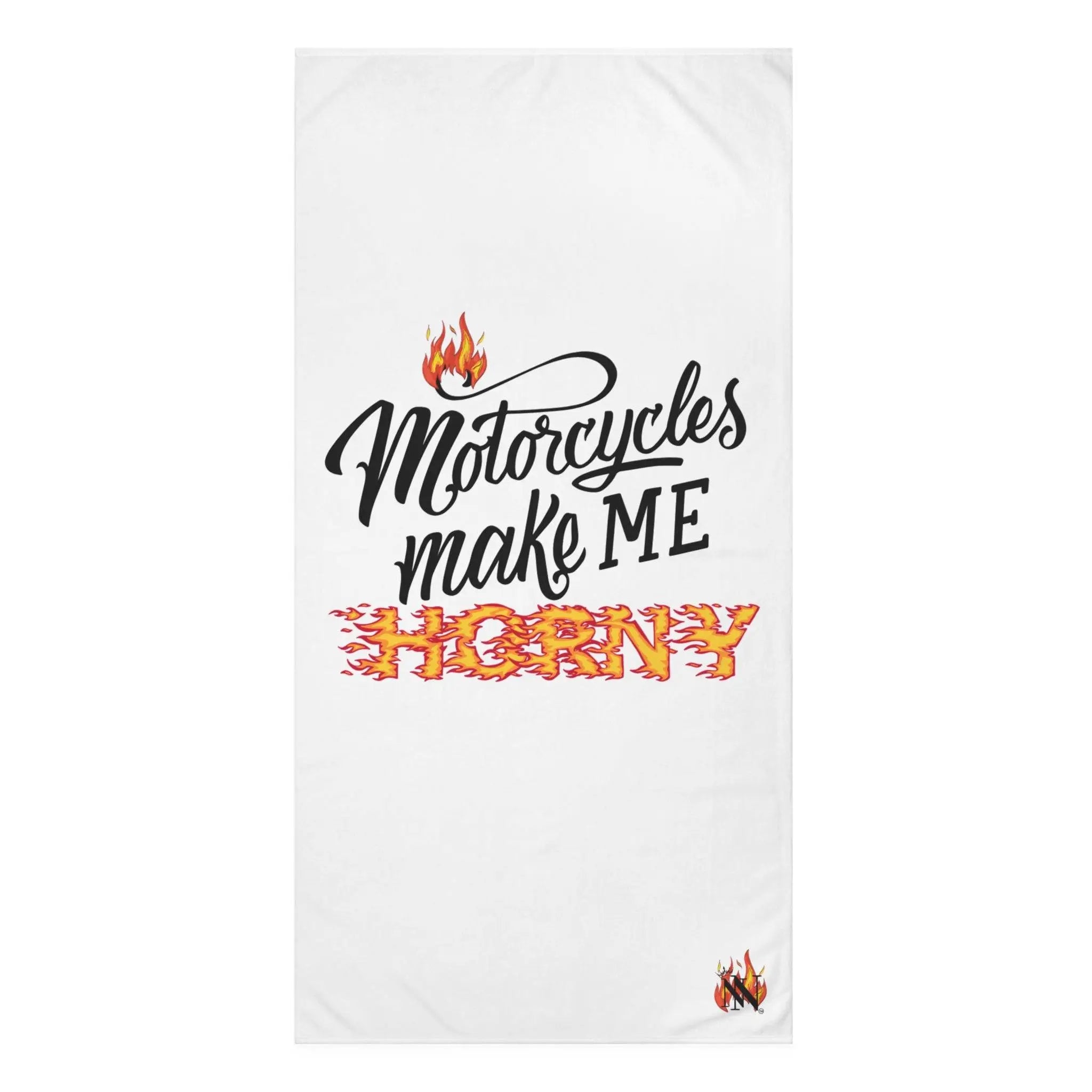 Motorcycles Make Me Horny | Mix & Match Bougie XL Fun-Flirty Lovers’ Towels