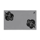 Mr Mrs Bubble Grey | Mix & Match Original Fun-Flirty Lovers’ Towels