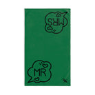 Mr Mrs Caption Green | Mix & Match Original Fun-Flirty Lovers’ Towels