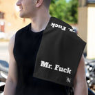 Mr. Mrs. Fuck Black Shareable Mix & Match Soft Sex Towels | Flirty Lovers’ Gifts