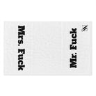 Mr. Mrs. Fuck Shareable | Mix & Match Soft Fun-Flirty Lovers’ Towels