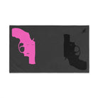 Mr. Mrs. Gun Show Shareable Dark Grey | Mix & Match Original Fun-Flirty Lovers’ Towels