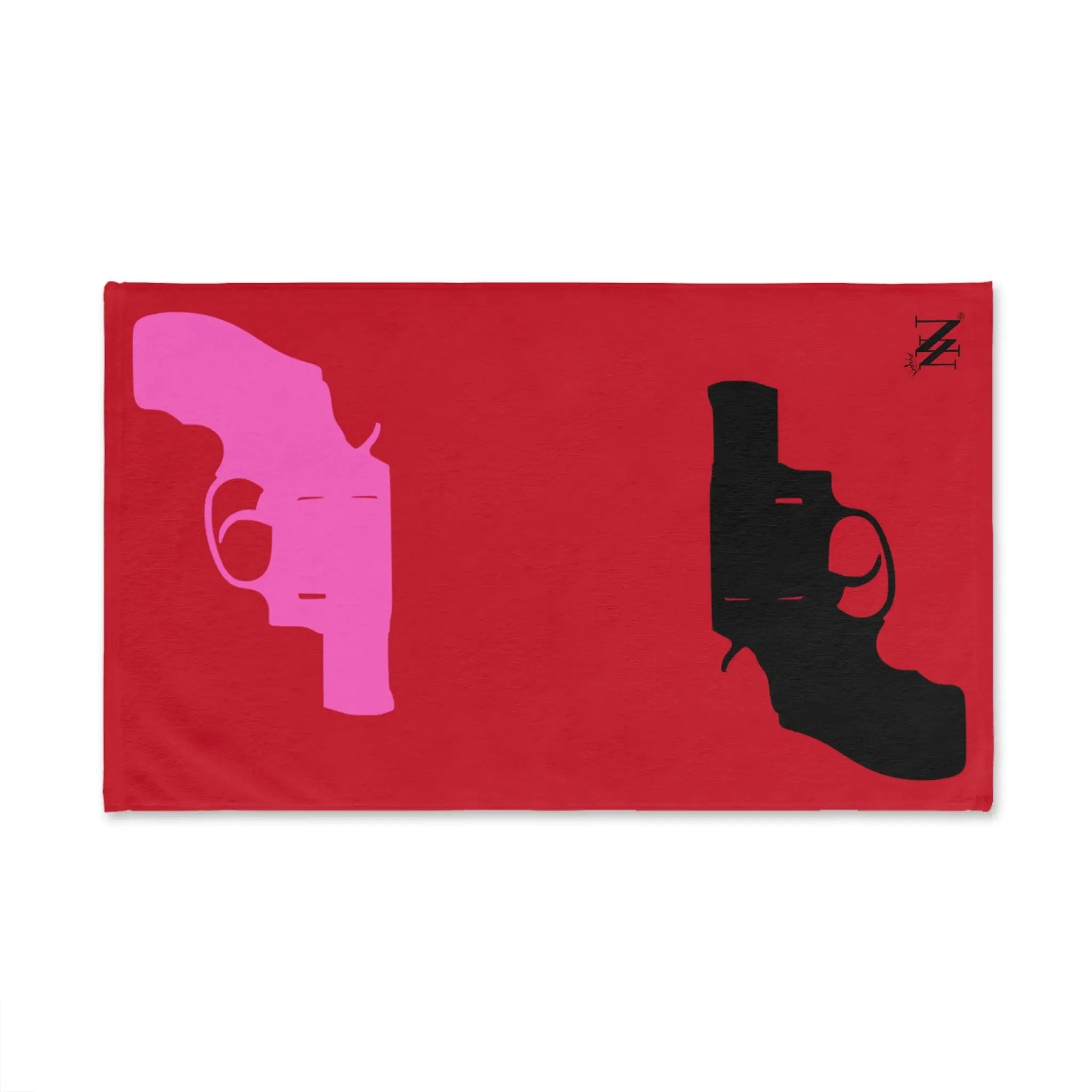 Mr. Mrs. Gun Show Shareable Red | Mix & Match Original Fun-Flirty Lovers’ Towels