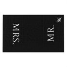 Mr. Mrs. Shareable Black Mix & Match Soft Sex Towels | Flirty Lovers’ Gifts