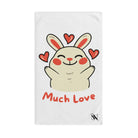 Much Love Bunny | Mix & Match Classic Fun-Flirty Lovers’ Towels