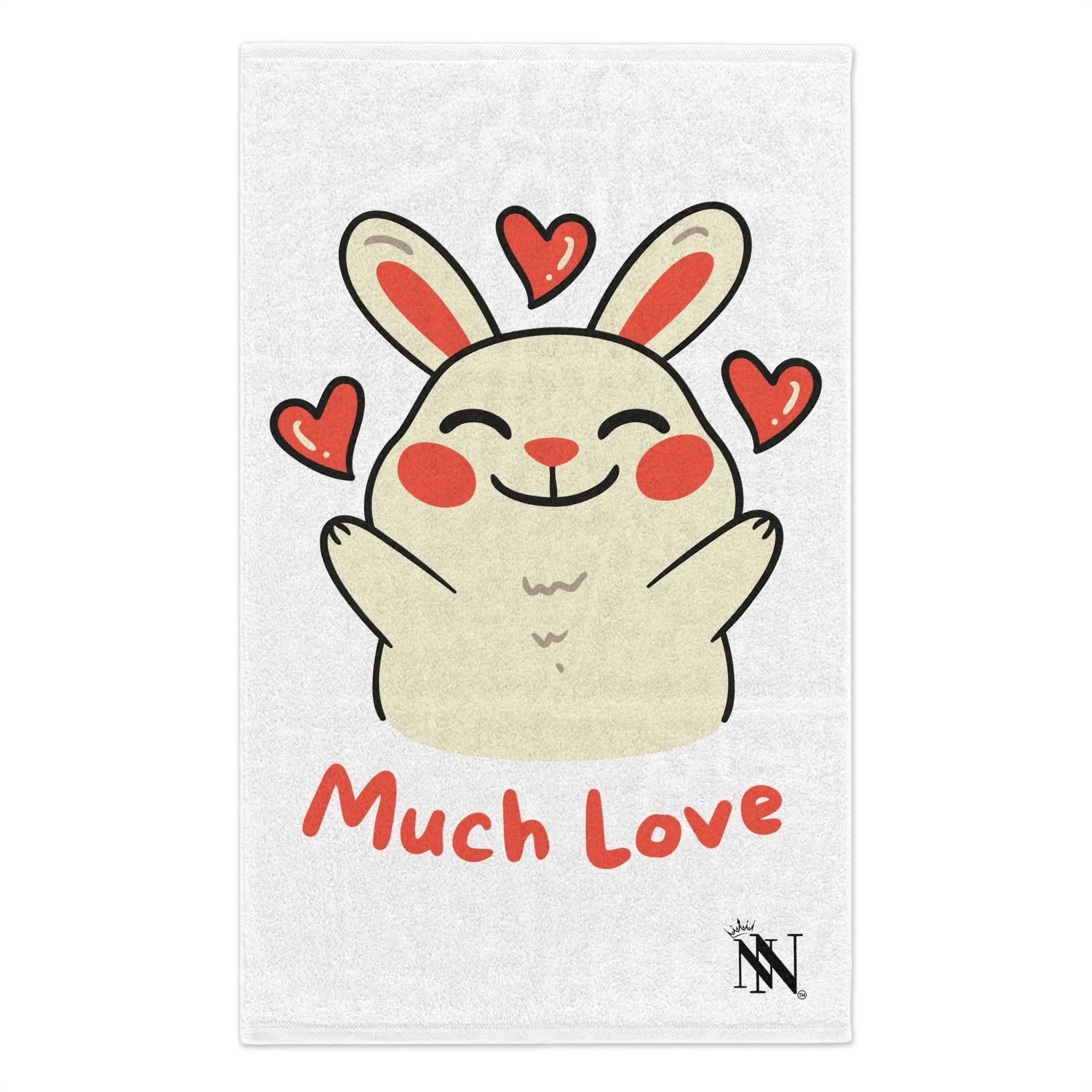 Much Love Bunny | Mix & Match Soft Fun-Flirty Lovers’ Towels