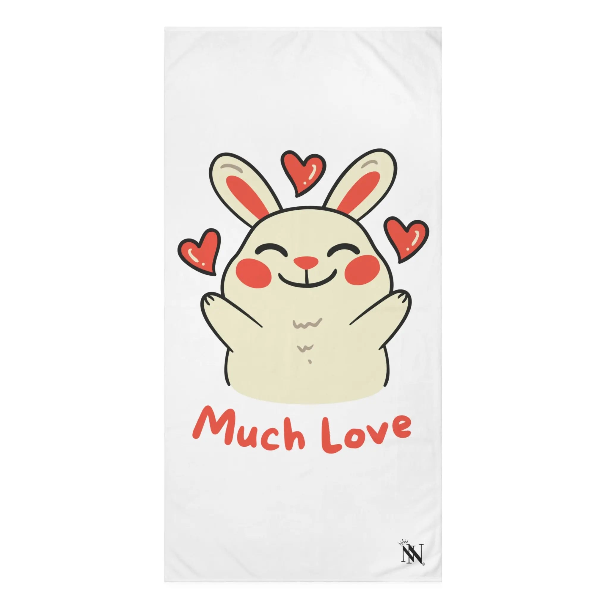 Much Love Bunny | Mix & Match XL Fun-Flirty Lovers’ Towels