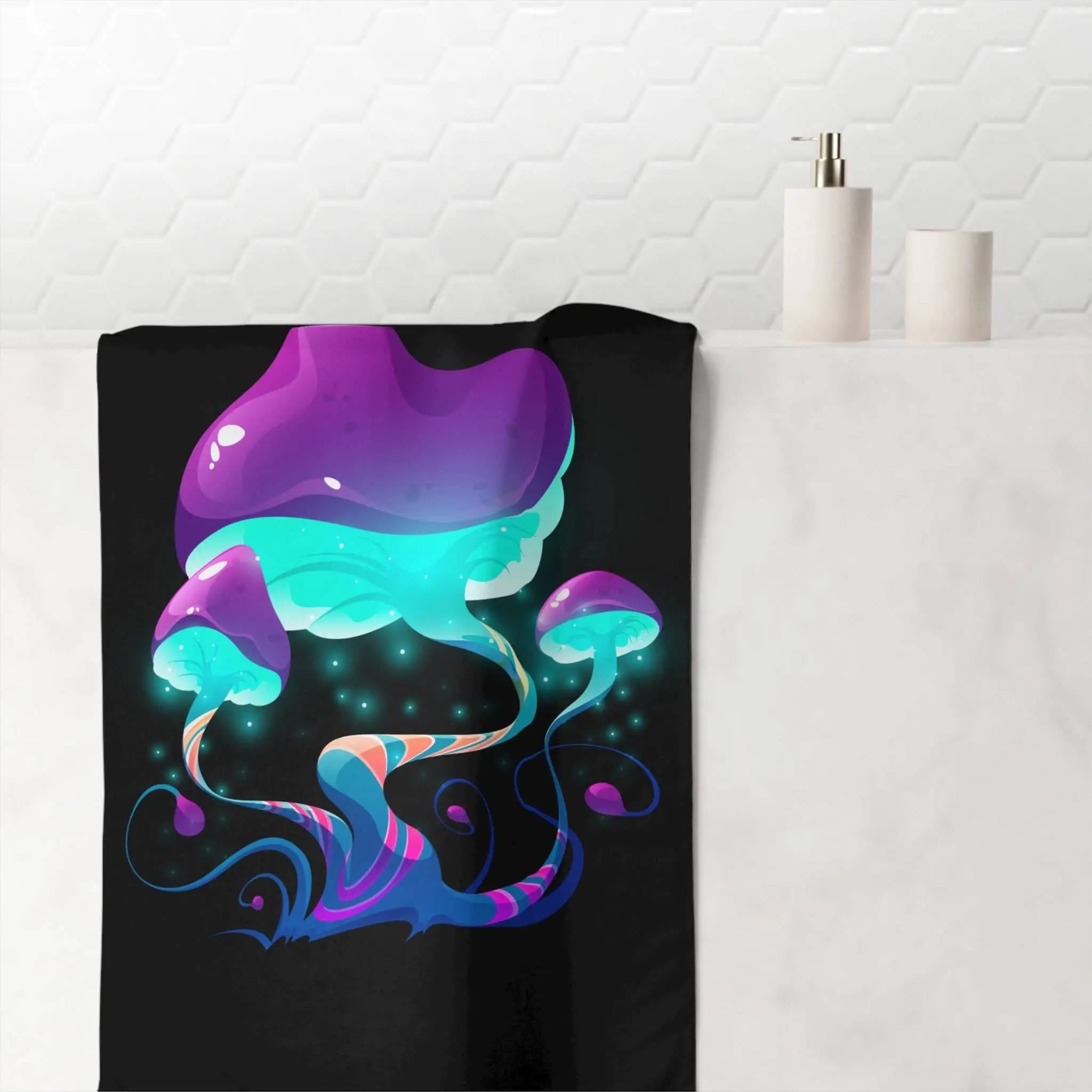 Mushroom Ecstasy | Mix & Match Naughty XL Fun-Flirty Lovers’ Towels