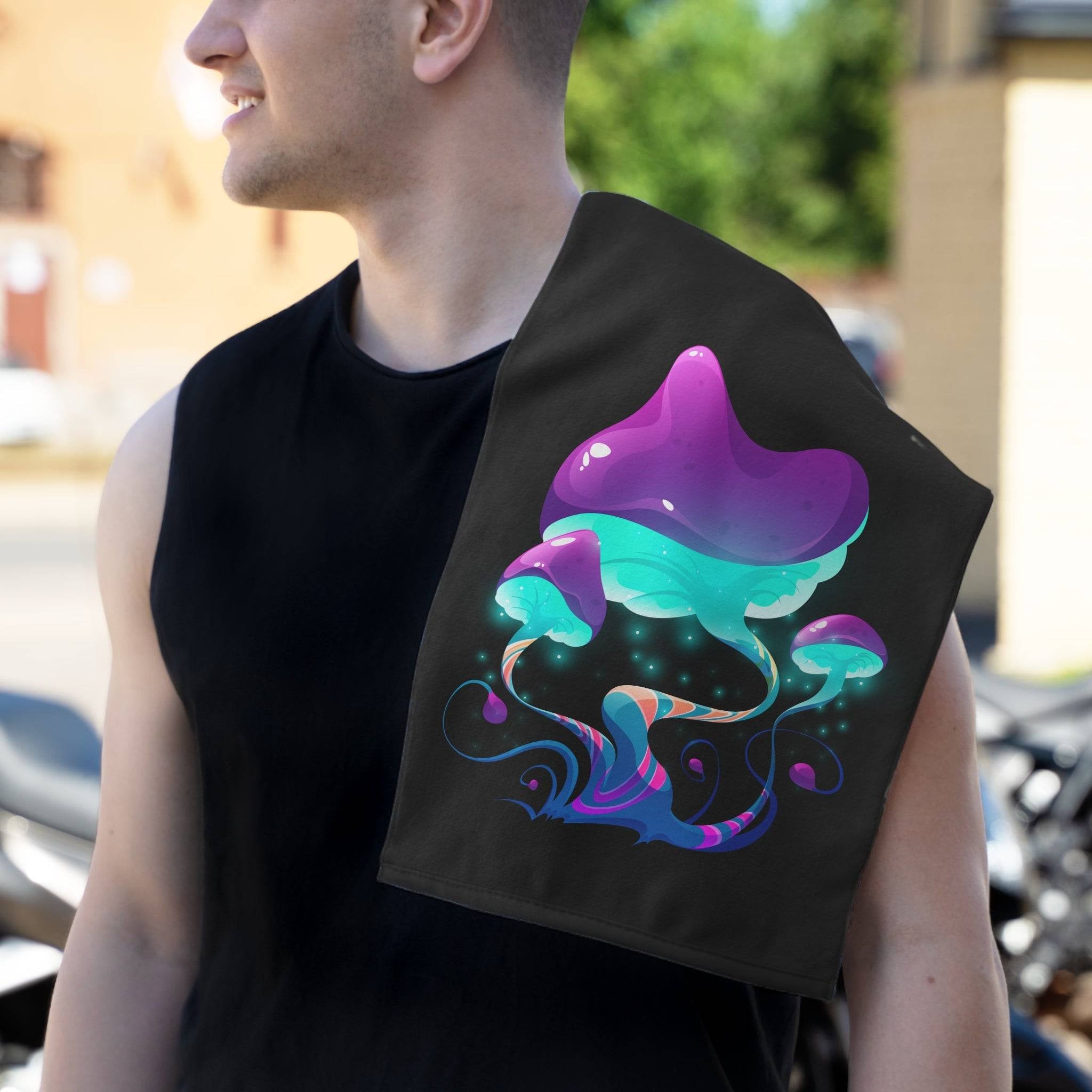 Mushroom Ecstasy | Mix & Match Soft Fun-Flirty Lovers’ Towels