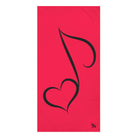 Music Note of Love | Mix & Match Naughty XL Fun-Flirty Lovers’ Towels