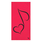 Music Note of Love | Mix & Match Naughty XL Fun-Flirty Lovers’ Towels