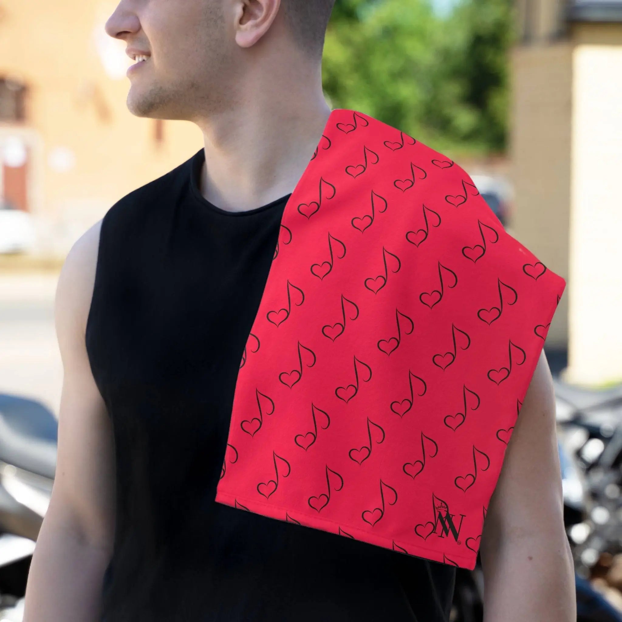 Music Notes of Love | Mix & Match Fun-Flirty Lovers’ Towels