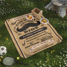 Mustache Ride | Mix Match Fun-Flirty Lovers’ Water-Resistant Blankets