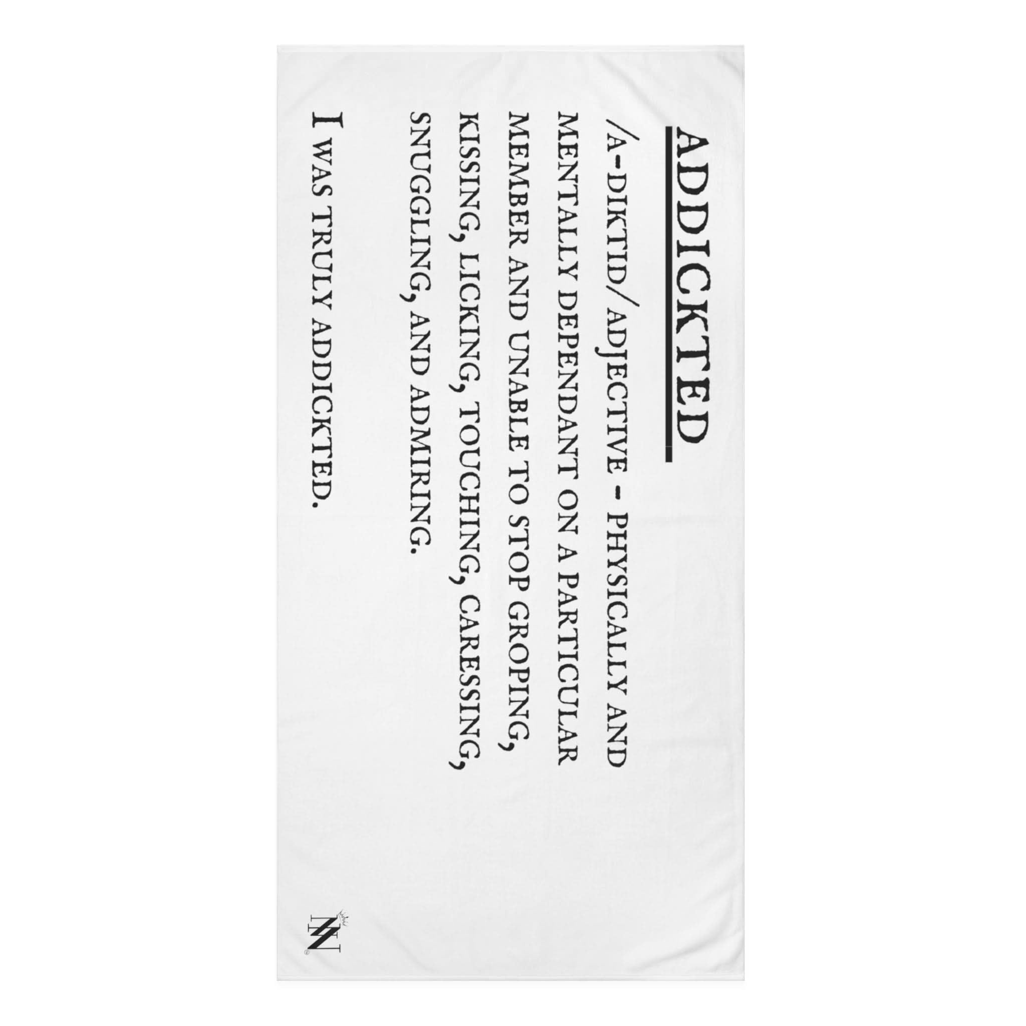 My Addiction | Mix & Match Naughty XL Fun-Flirty Lovers’ Towels