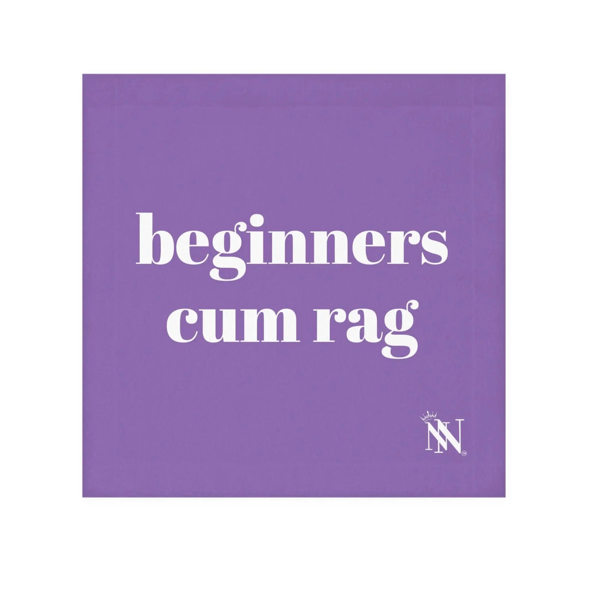 My Beginner Cum Rag Lavendar | Mix & Match Lils’ Fun-Flirty Lovers’ Towels