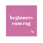 My Beginner Cum Rag Pink | Mix & Match Lils’ Fun-Flirty Lovers’ Towels