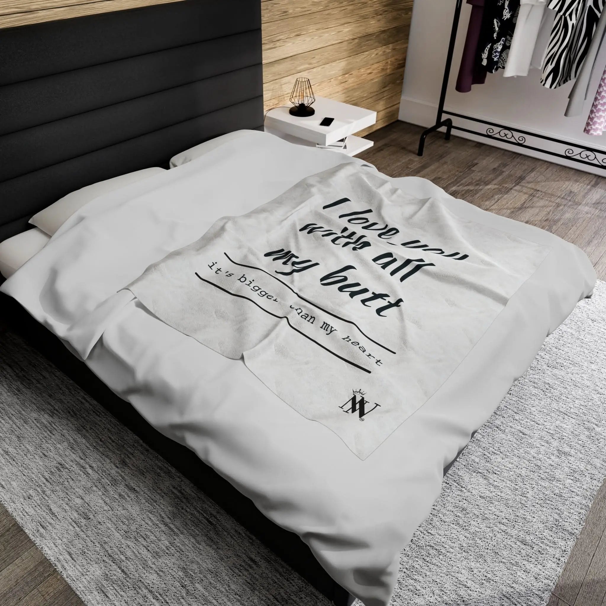 My Butt | Mix & Match Fun-Flirty Lovers’ Blankets