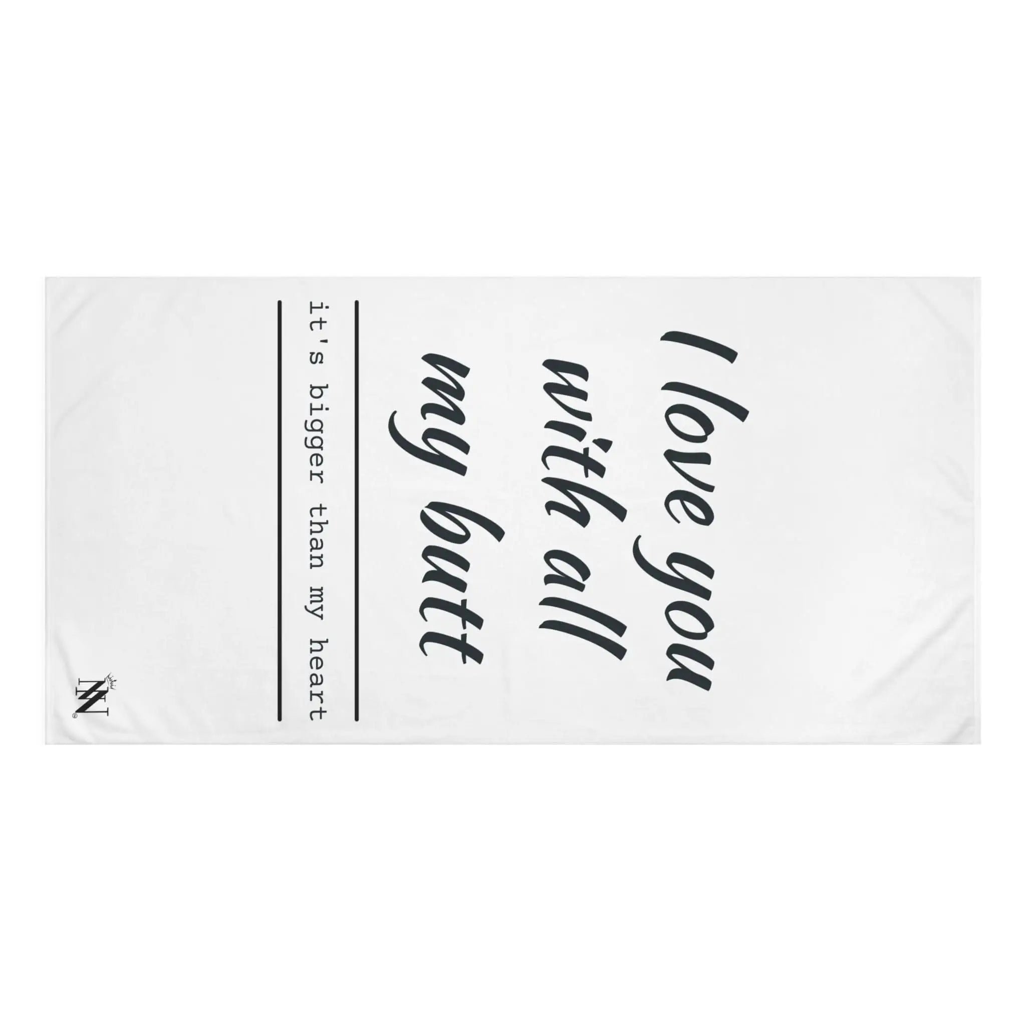 My Butt | Mix & Match Naughty XL Fun-Flirty Lovers’ Towels