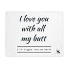 My Butt | Mix & Match Playful Fun-Flirty Lovers’ Toy Mats