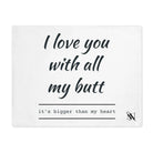 My Butt | Mix & Match Playful Fun-Flirty Lovers’ Toy Mats