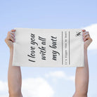 My Butt | Mix & Match Soft Fun-Flirty Lovers’ Towels