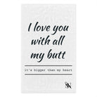 My Butt | Mix & Match Soft Fun-Flirty Lovers’ Towels