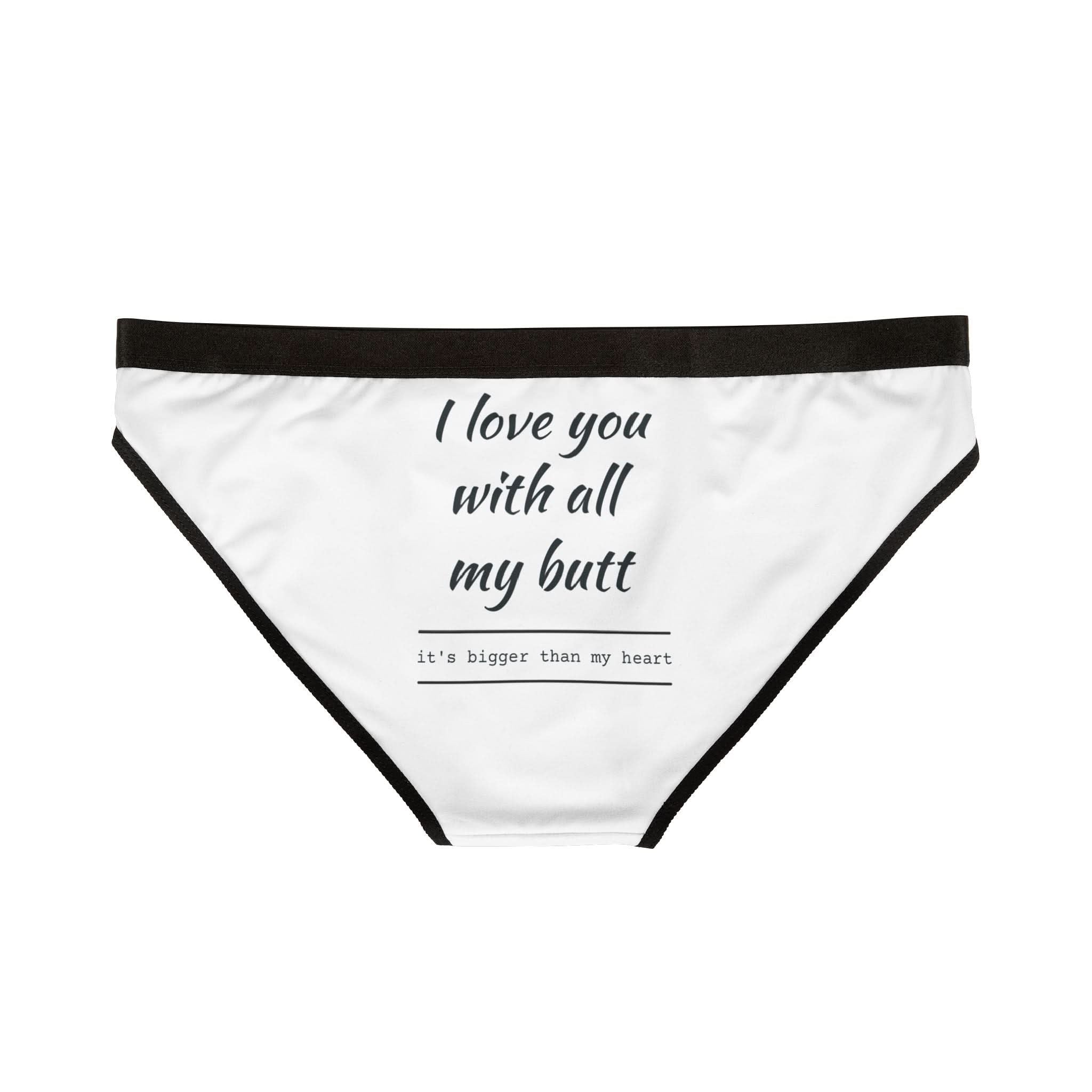 My Butt | Mix & Match Women’s Fun-Flirty Lovers’ Panties