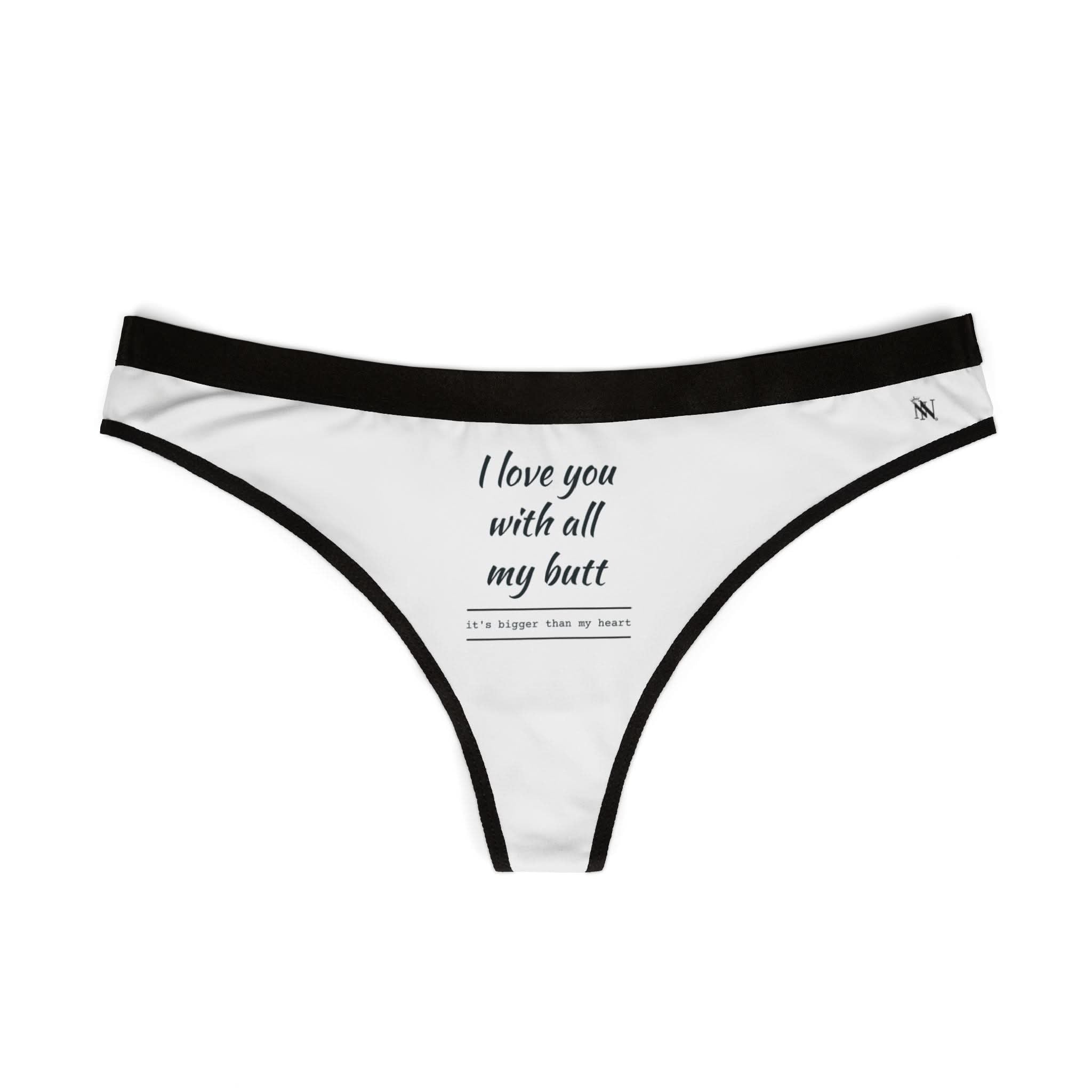 My Butt | Mix & Match Women’s Fun-Flirty Lovers’ Thongs