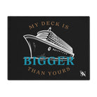 My Deck is Bigger Black | Mix & Match Playful Fun-Flirty Lovers’ Toy Mats